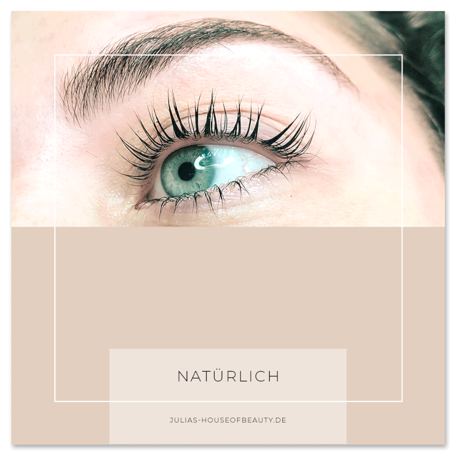 Schwungvolle Wimpern mit Wimpernlifting in Giessen - Julias house of beauty  