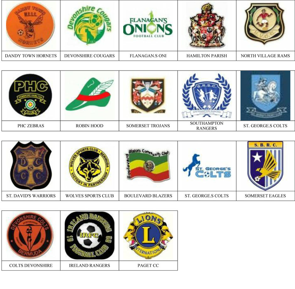 equipos futbol bermudas