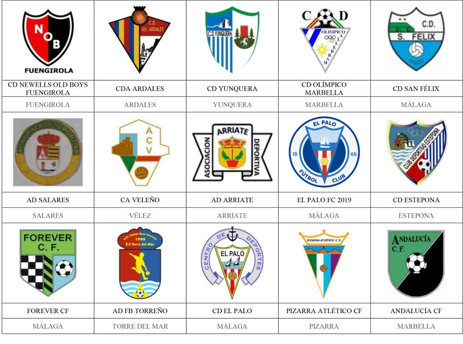 equipos futbol málaga malaga