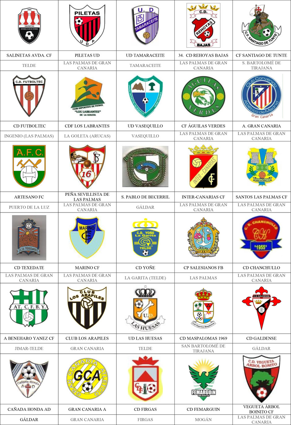 equipos futbol canarias gran canaria
