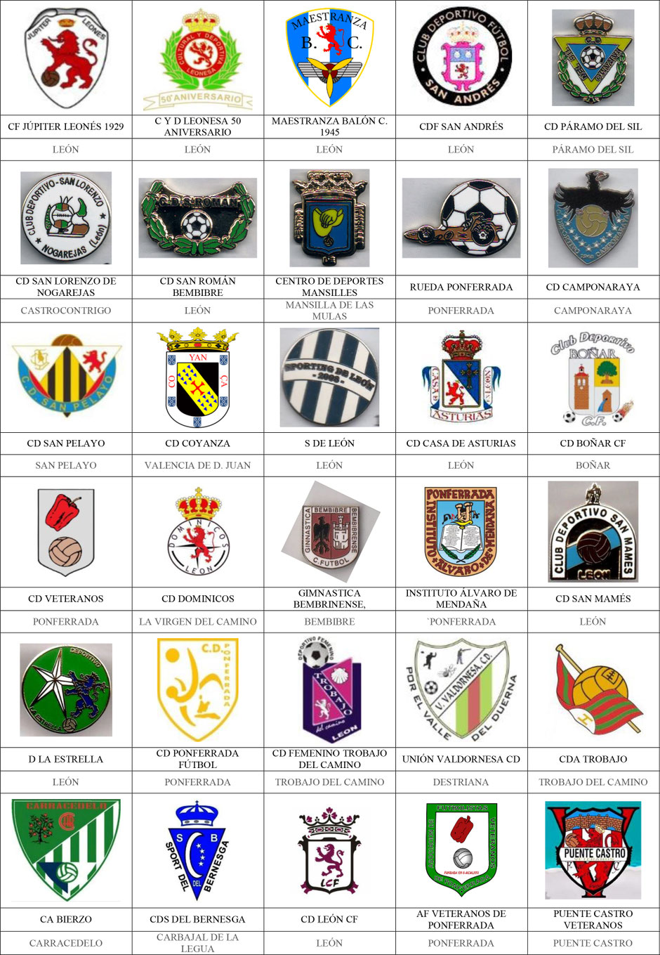 equipos futbol leon