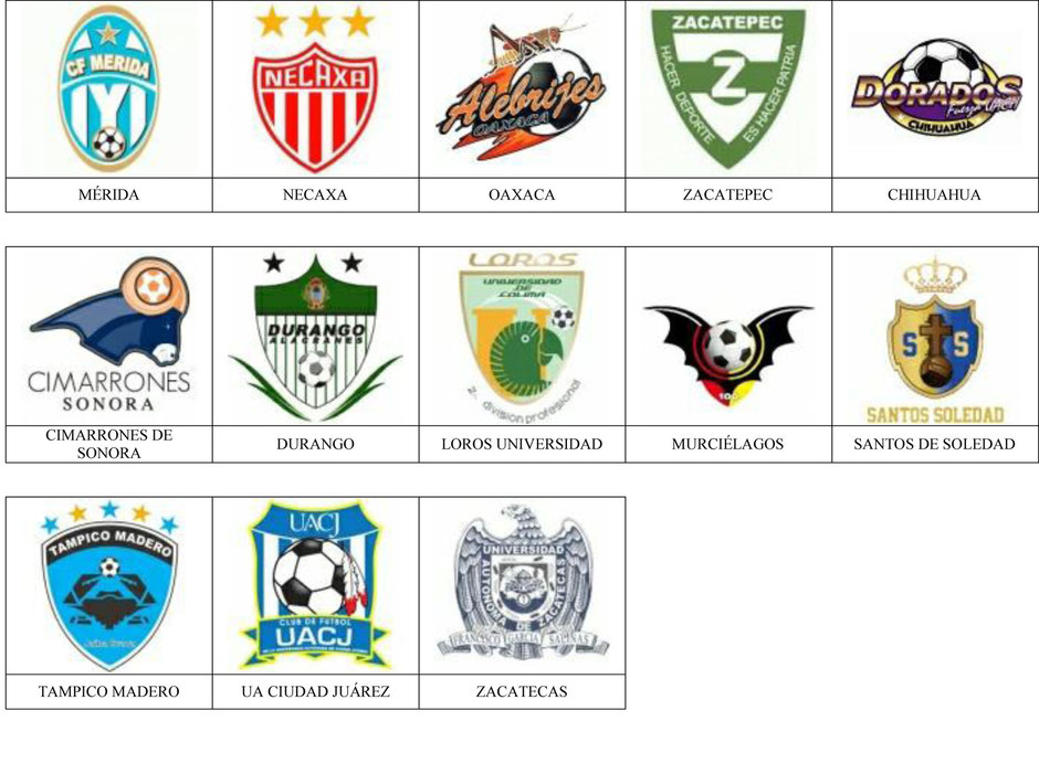 equipos futbol mexico