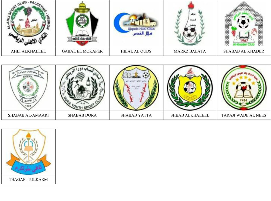 equipos futbol palestina