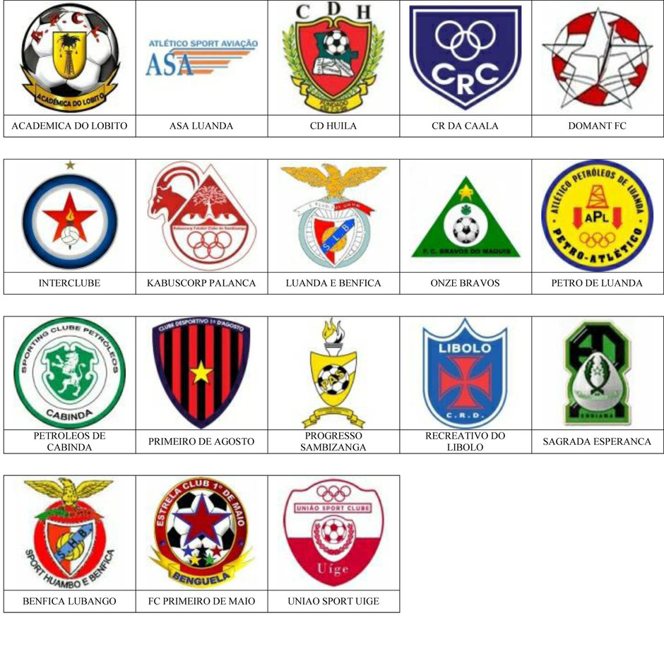 equipos futbol angola