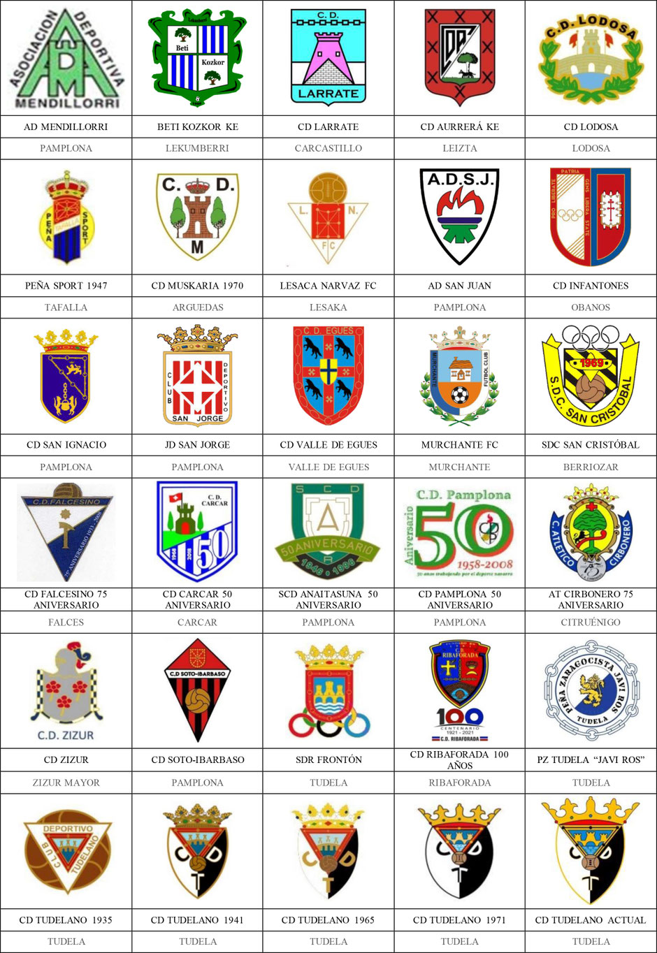 equipos futbol navarra