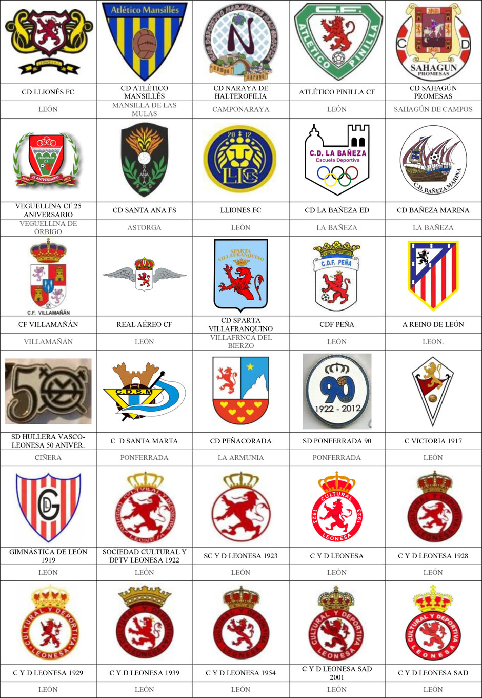 equipos futbol león