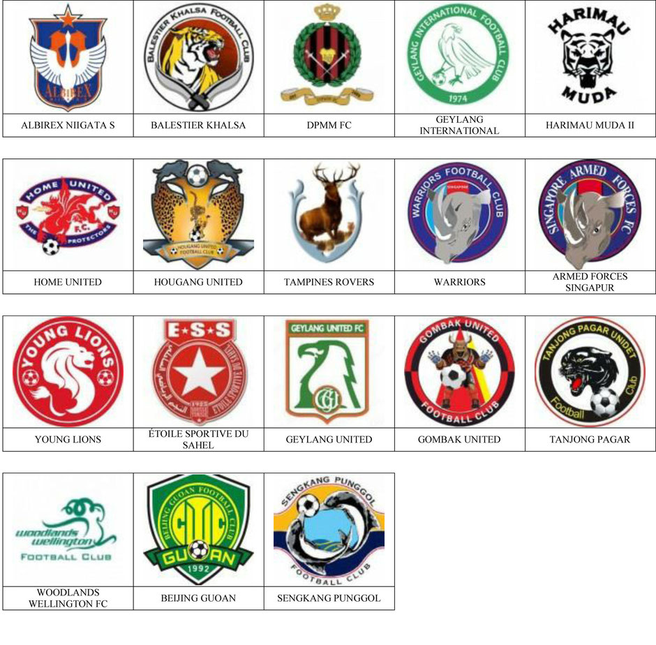 equipos futbol singapur