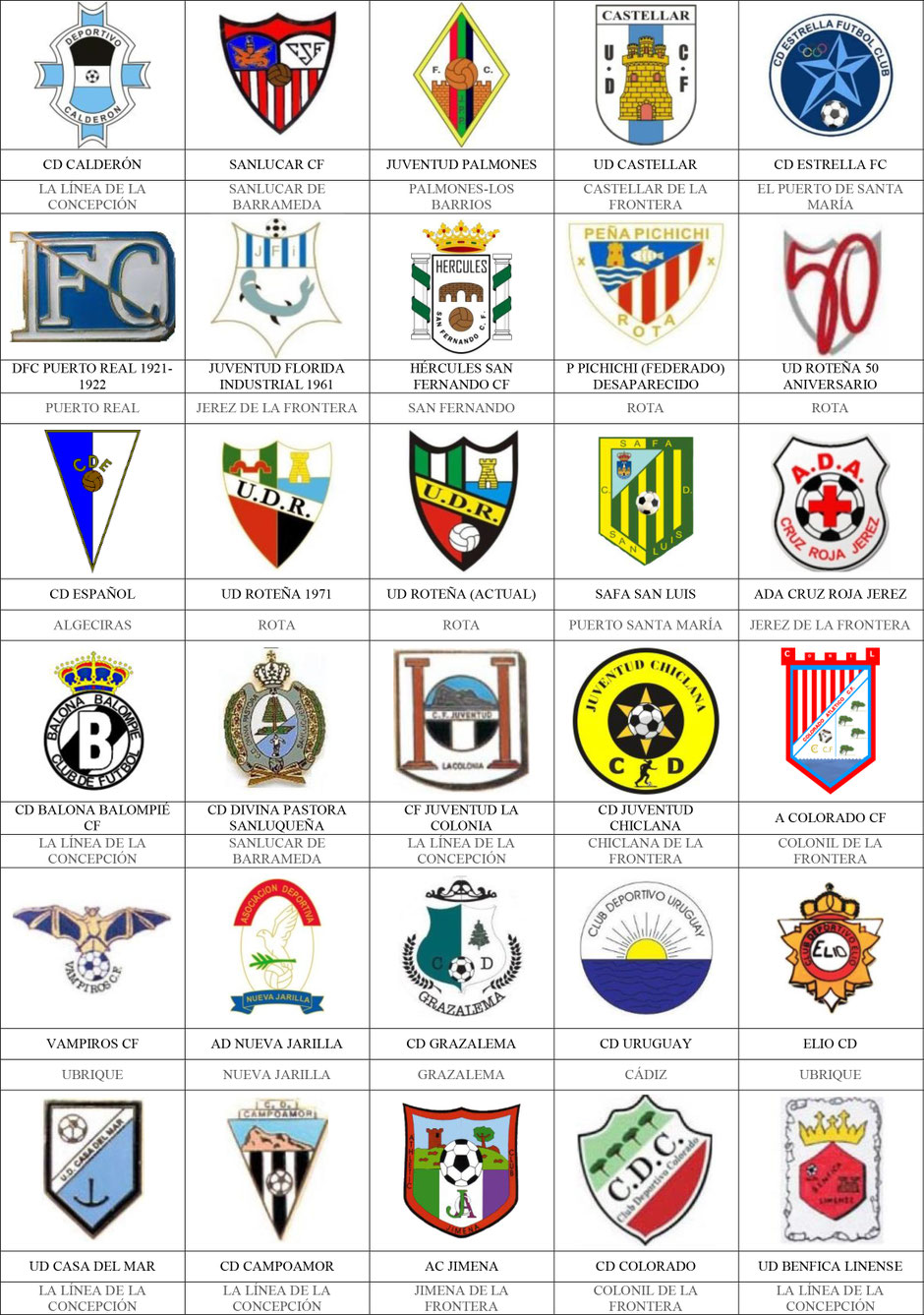 equipos futbol cádiz cadiz