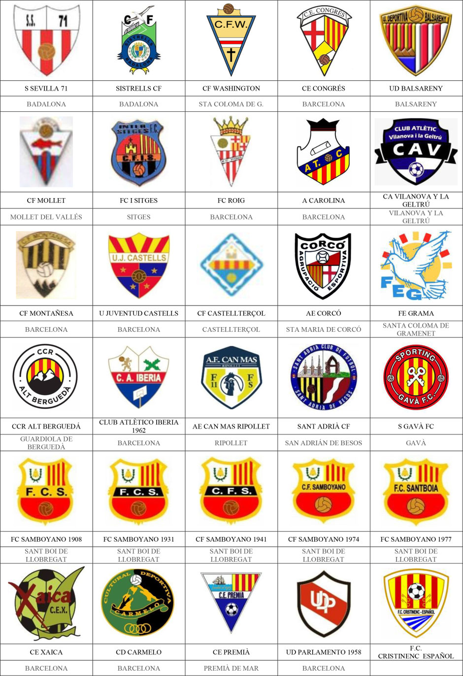 equipos futbol barcelona