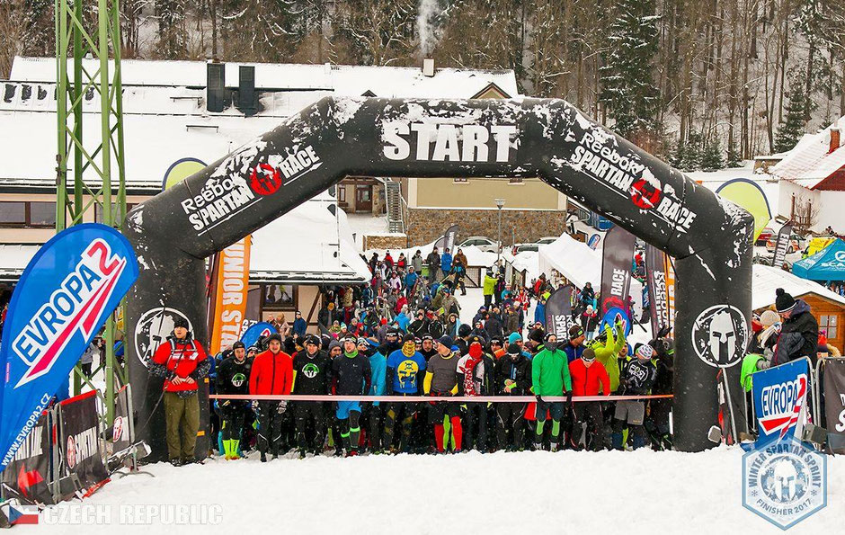 Spartan Race in Dolni Morava. Christian Kraus aus Zürich rennt in die Top 10. der Eliteracer.