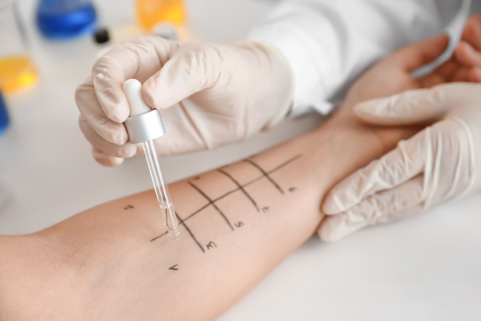 Mikrobiomtest wird genommen