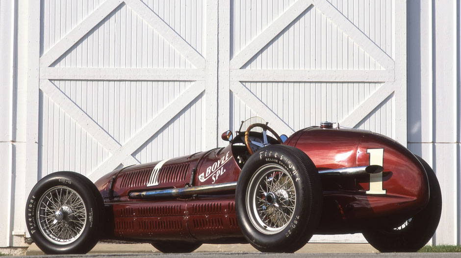 Maserati 8CTF Indianapolis Gewinner - ® John Lamm