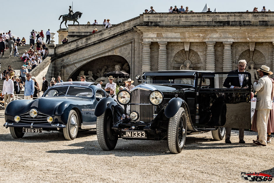 Talbot Lago T26 GS -  Bentley 8 Liter Foursome Coupé - Chantilly Arts & Elegance Richard Mille 2019