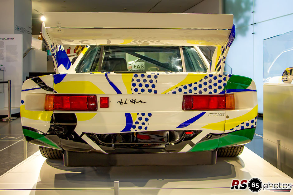 BMW 320i Gruppe 5 - BMW Art Car Roy Lichtenstein 1977