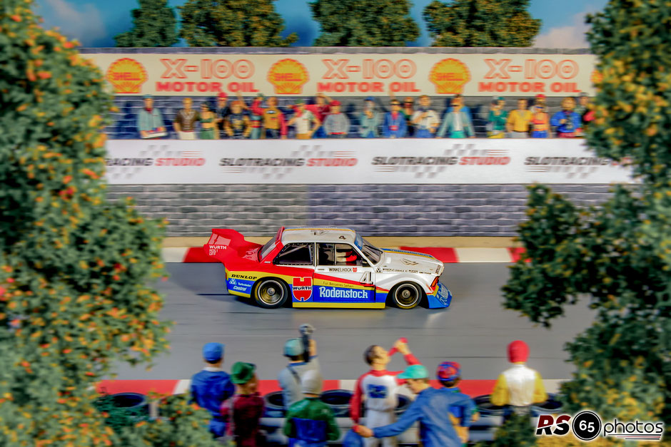 Sideways BMW 320 Gr.5 #4 - Rodenstock Würth Team - Zandvoort DRM 1979 - Manfred Winkelhock