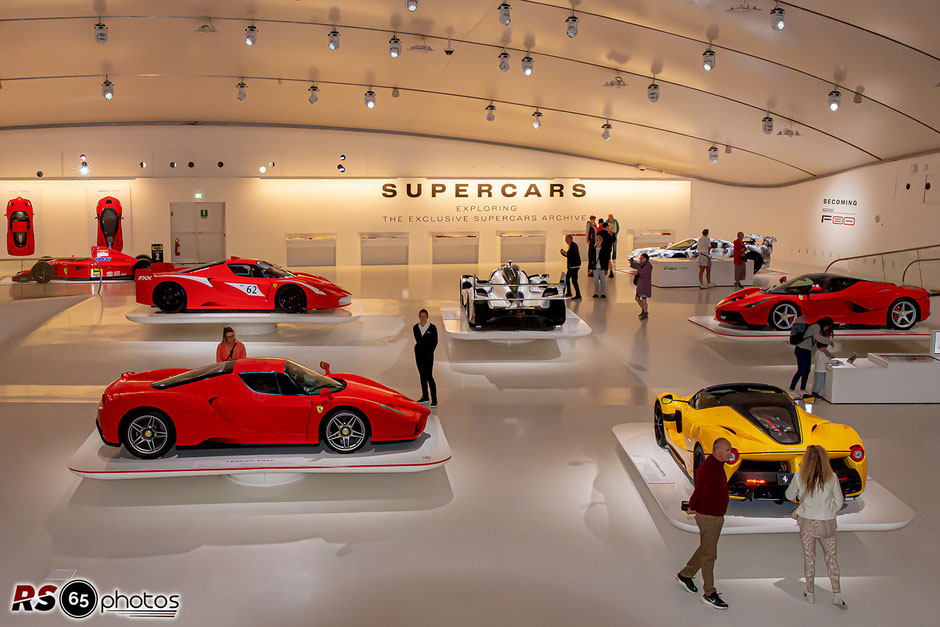 Sonderausstellung: Meilensteine aus Maranello im Rampenlicht - Enzo Ferrari Museum Modena