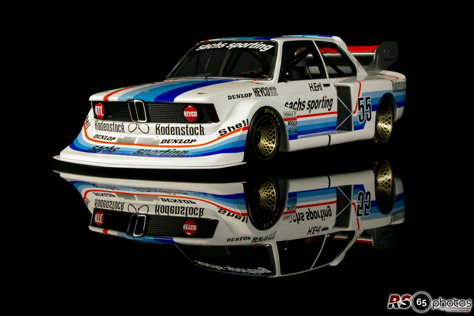 Spark BMW 320 Turbo Schnitzer Sachs Sieger DRM Div.2 Norisring 1978 DRM Champion Harald Ertl - 1/18 - Raceland Gold Edition