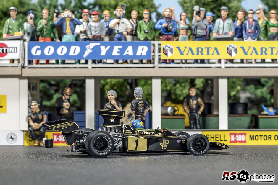 Policar Lotus 72E #1 - 1st Monaco GP 1974 - Ronnie Peterson
