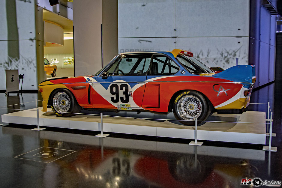 BMW 3.0 CSL - Alexander Calder - BMW Art Cars Sonderausstellung - BMW Museum