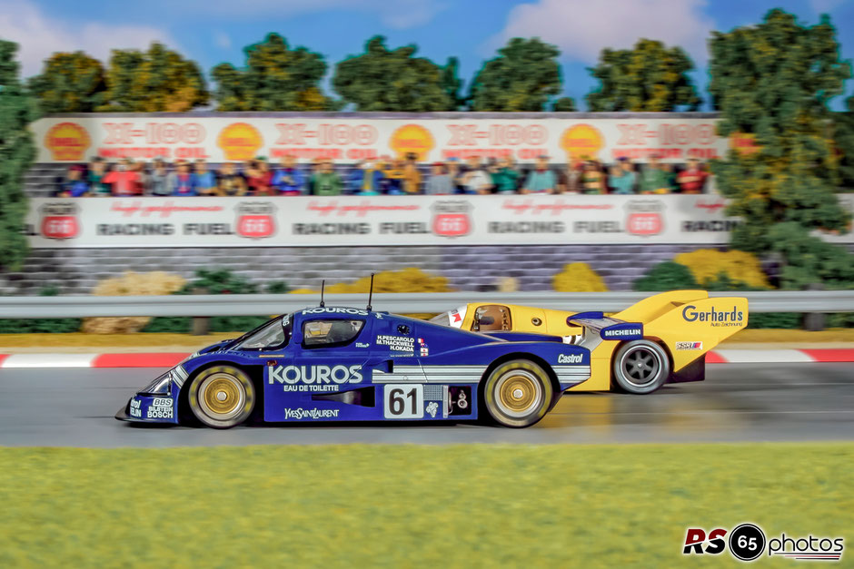 Slot.it Sauber-Mercedes C9 #61 - Le Mans 1987 - H. Pescarolo / M. Thackwell / H. Okada