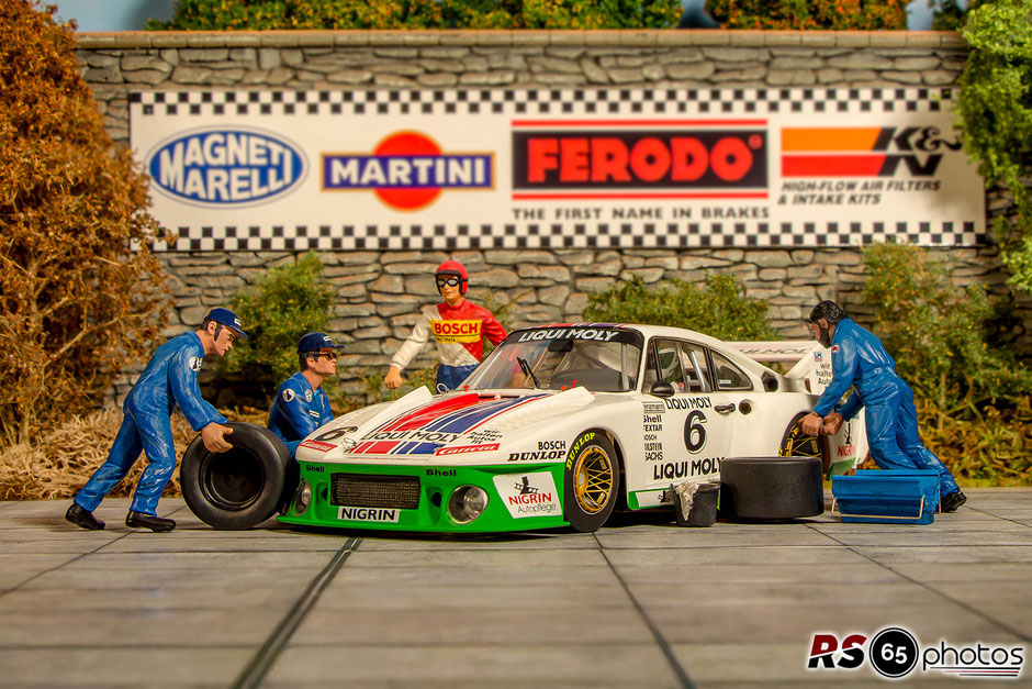 Scaleauto Porsche 935 J #6 - DRM Norisring 1980 - Rolf Stommelen