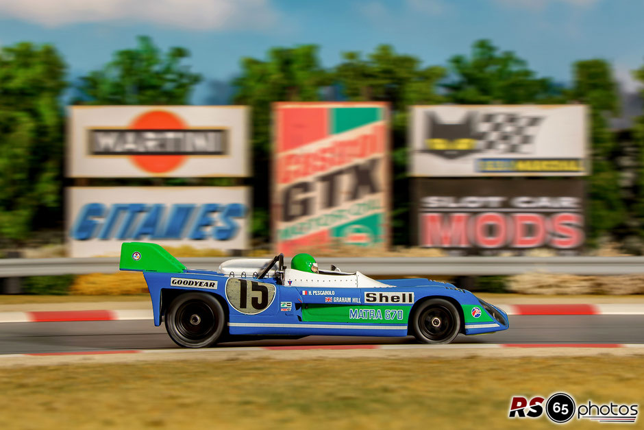 Le Mans Miniatures Matra Simca MS670 #15 - Sieger 24H Le Mans 1972 - Henri Pescarolo / Graham Hill
