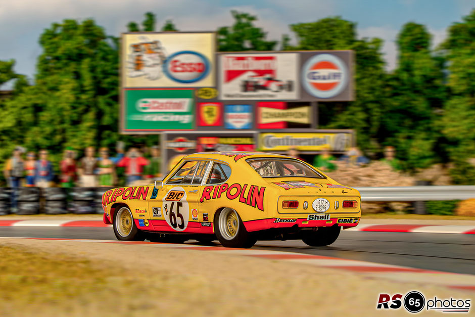SRC Ford Capri 2600 RS # 65 - Tour de France 1972 - Gérard Larrousse / Johnny Rives