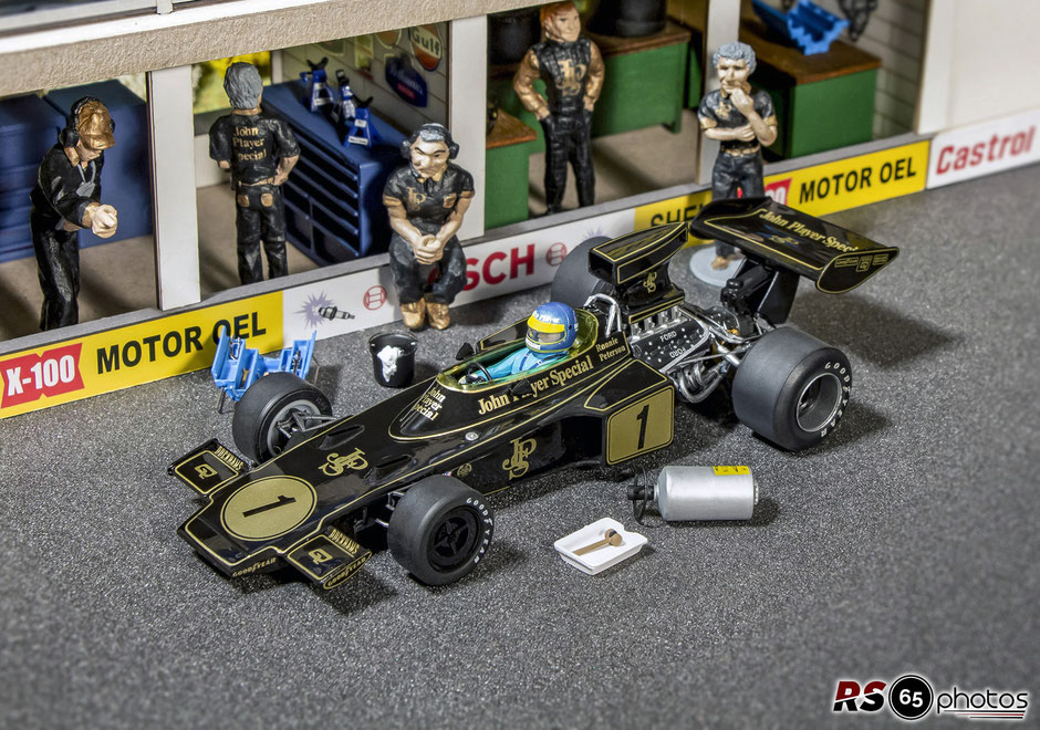Policar Lotus 72E #1 - 1st Monaco GP 1974 - Ronnie Peterson