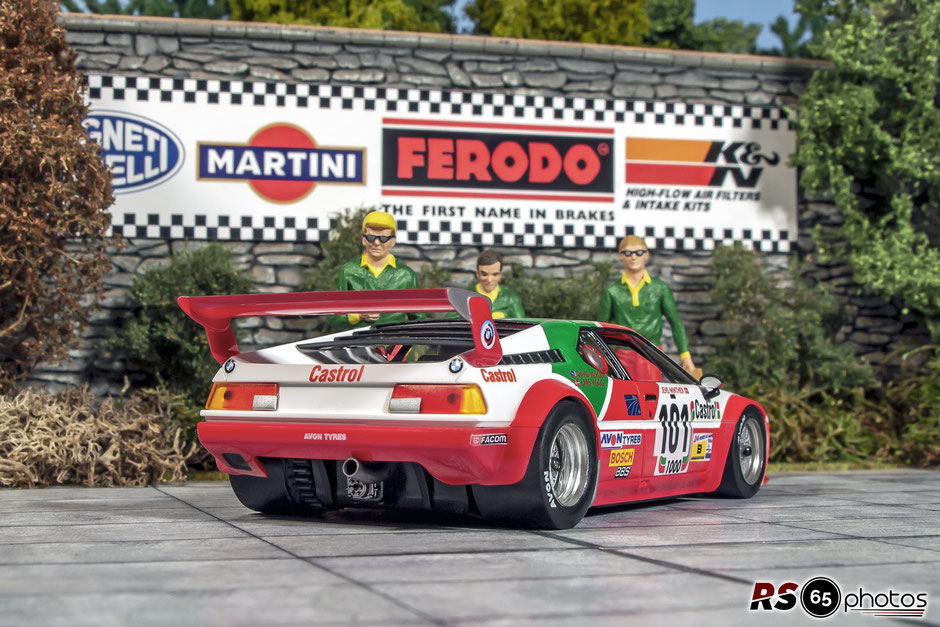 FLY BMW M1 #101 - 24H Le Mans 1984 - J. Winther / D.Mercer / L.V. Jensen