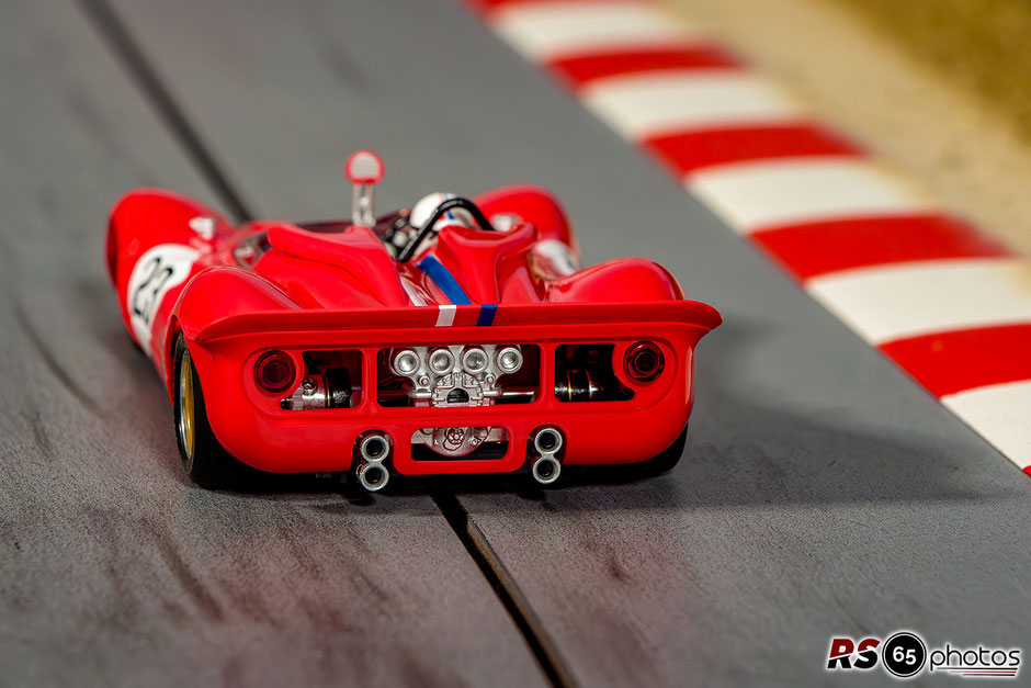 Thunderslot Ferrari 350 CanAm # 23 - Riverside 1967 - Chris Amon
