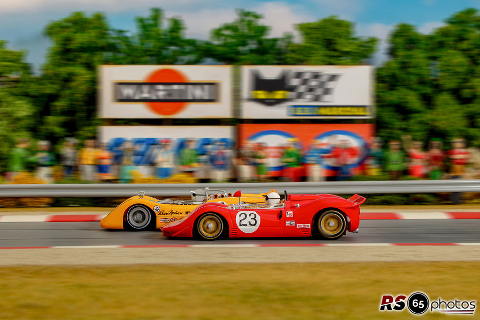 Thunderslot Ferrari 350 CanAm # 23 - Riverside 1967 - Chris Amon