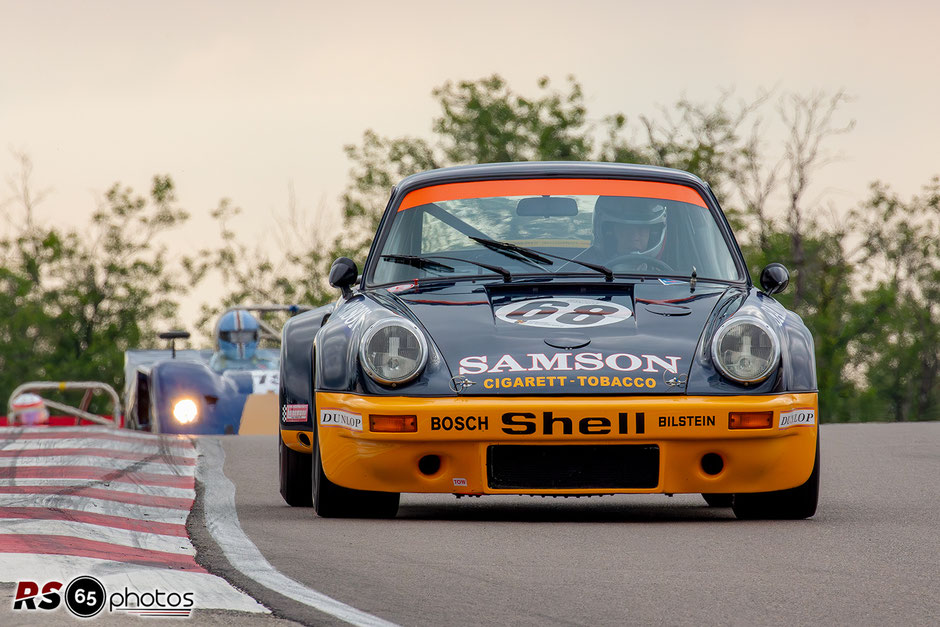 Porsche 911 Carrera RSR 3.0 - Claudio Roddaro/Michel Speyer - Grand Prix de l'Age d'Or 2024
