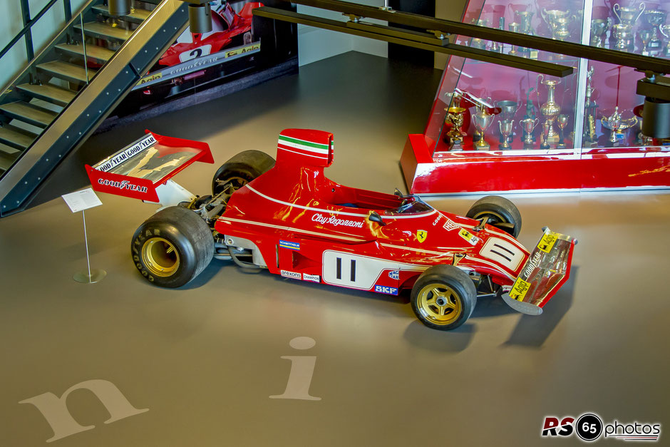 Ferrari 312 B3/74 - Clay Regazzoni Honor Room - autobau erlebniswelt Romanshorn