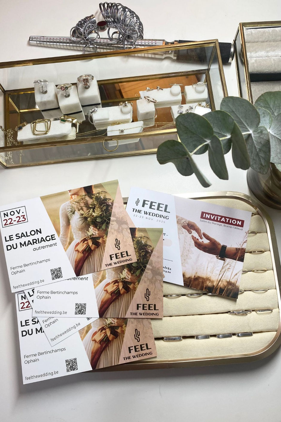 Invitations gratuites salon du mariage feel the wedding à Braine L'alleud Ophain