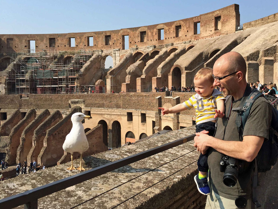 Colosseum Rome with Baby or Toddler