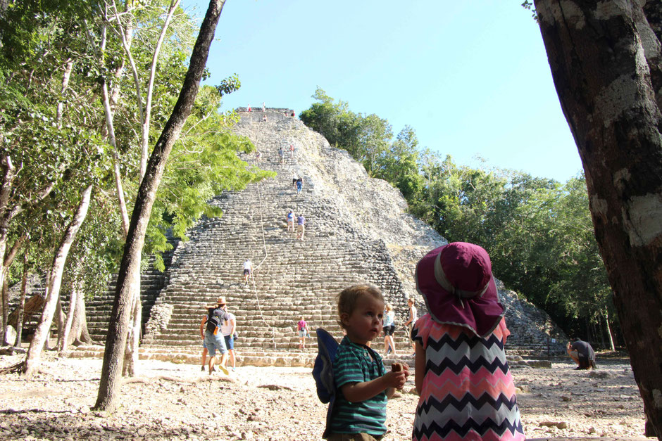 Coba Mayan Ruins Mexico Family Travel