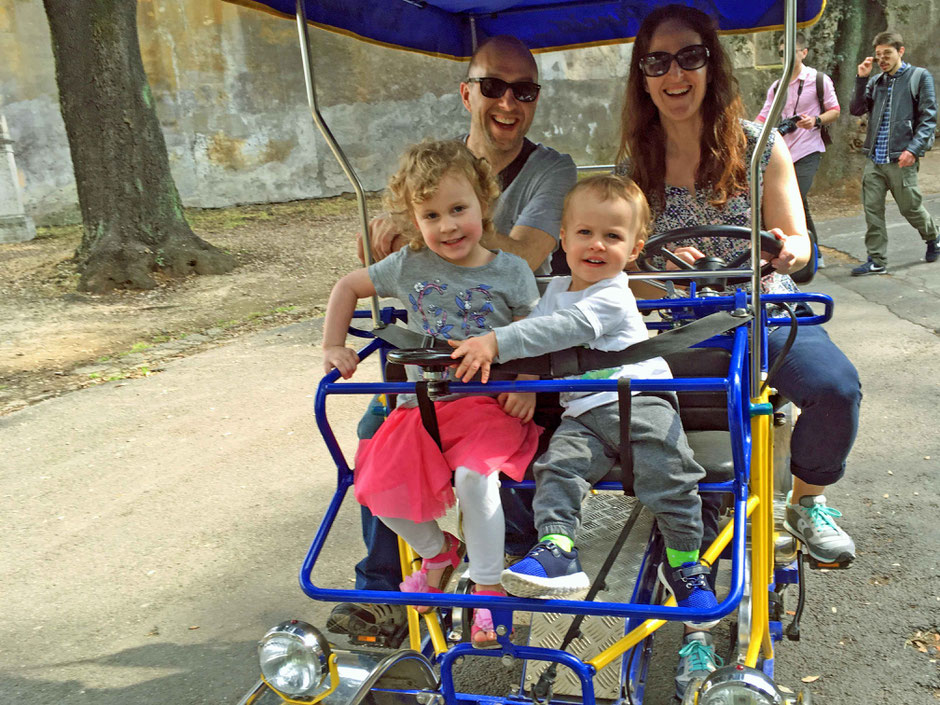 Villa Borghese Gardens Rome with children