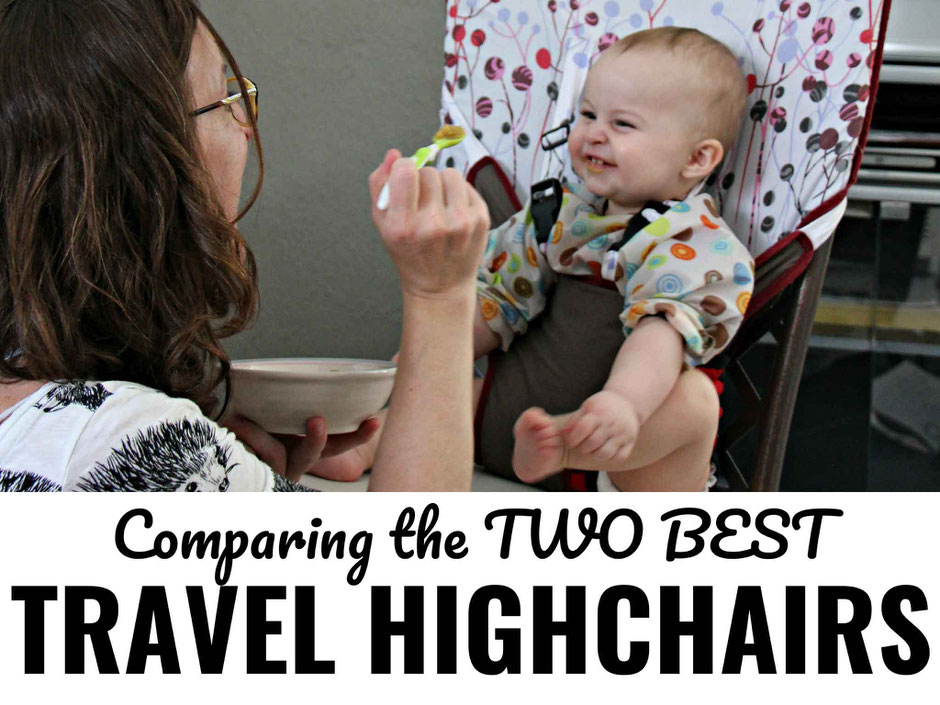 Travel highchair comparison | Fabric travel high chair | Clamp-On travel high chair | Family Travel | Travel with baby, infant, toddler | Traveling with baby | Guzzie and Gus | Phil&teds lobster | Mountain Buggy Pod | MyLittleSeat