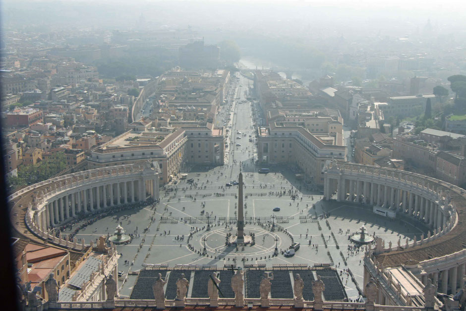 St Peters Basilica Rome Italy with a baby or toddler