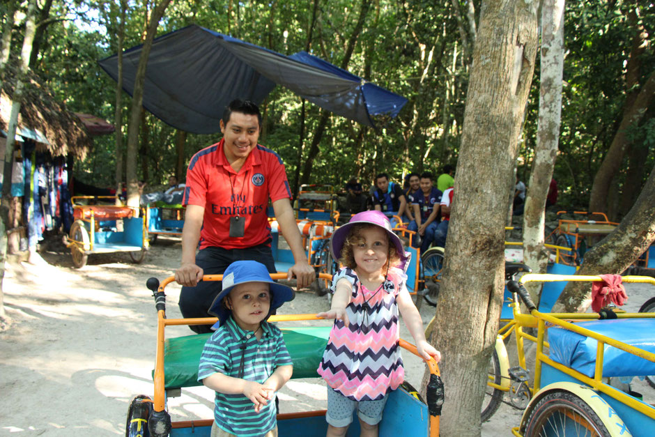 Family Travel Mexico Coba