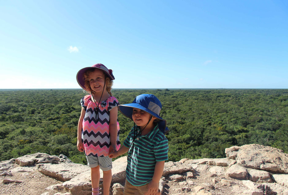 Coba Mayan Ruins Mexico Family Travel