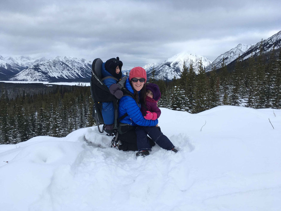 Deuter Backpack Carrier Hiking with baby and toddler