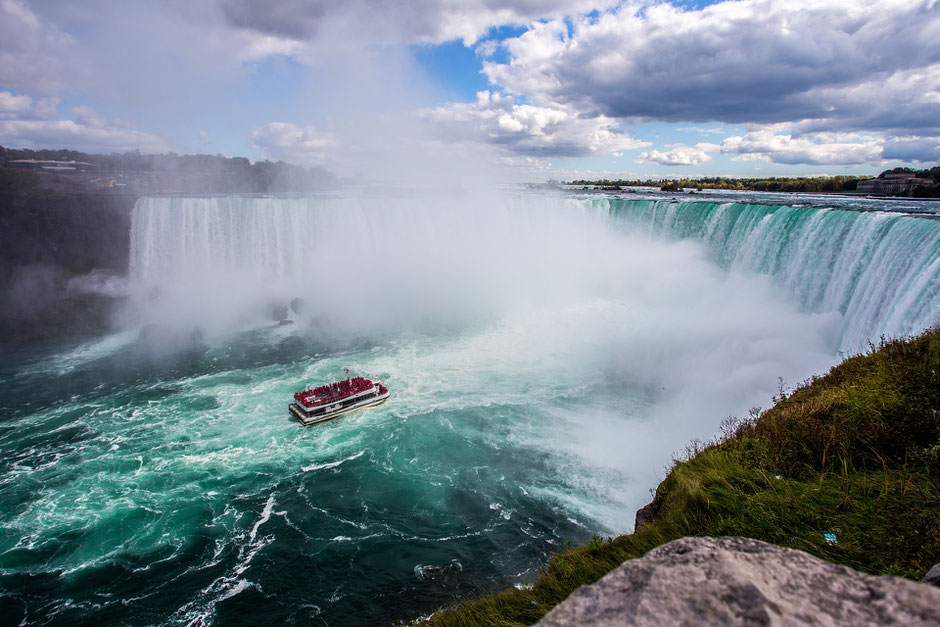 Niagara Falls Canada with a baby