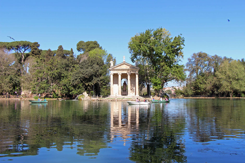 Villa Borghese Gardens Rome Family Travel