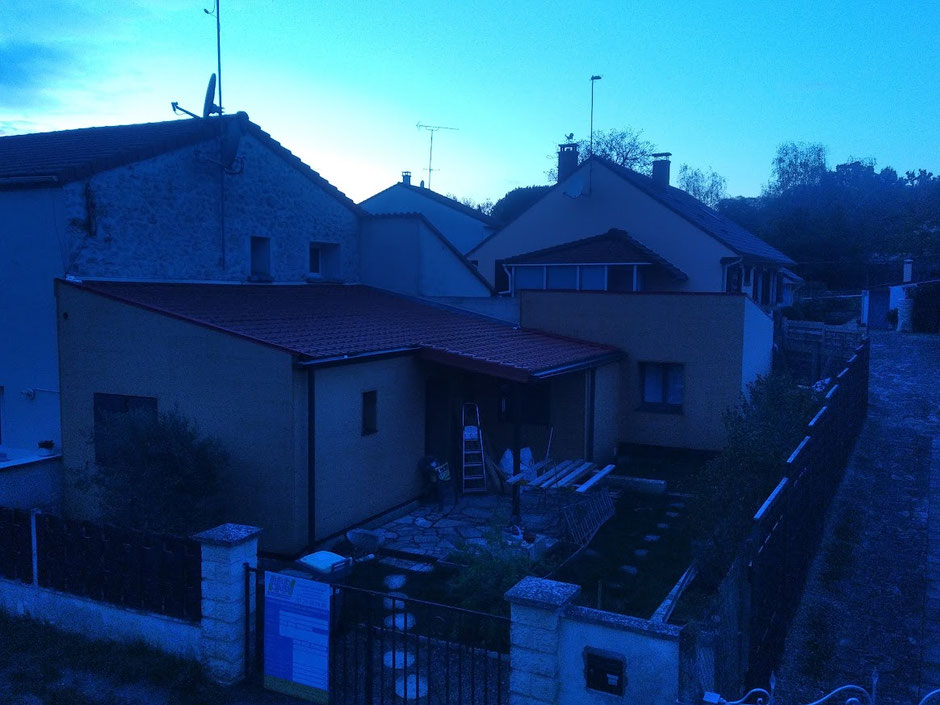 Isolation par l'extérieur des murs en fibre de bois à CERNY (91)