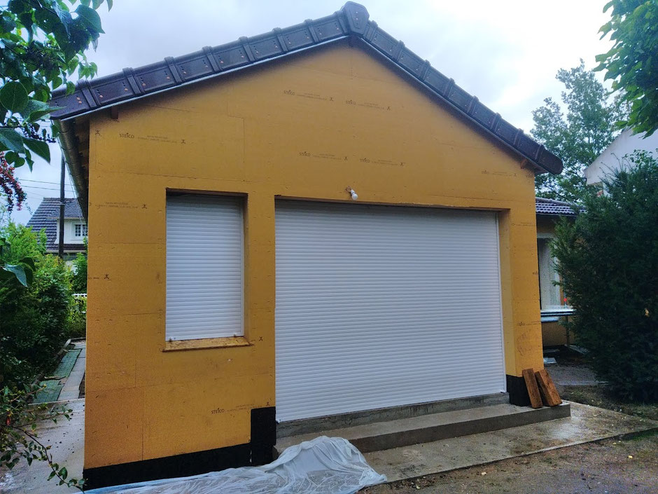 Isolation par l'extérieur des murs en fibre de bois à Ste Geneviève des bois (91)