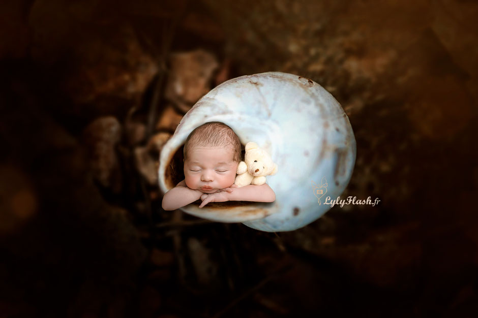 photographe naissance créative et originale