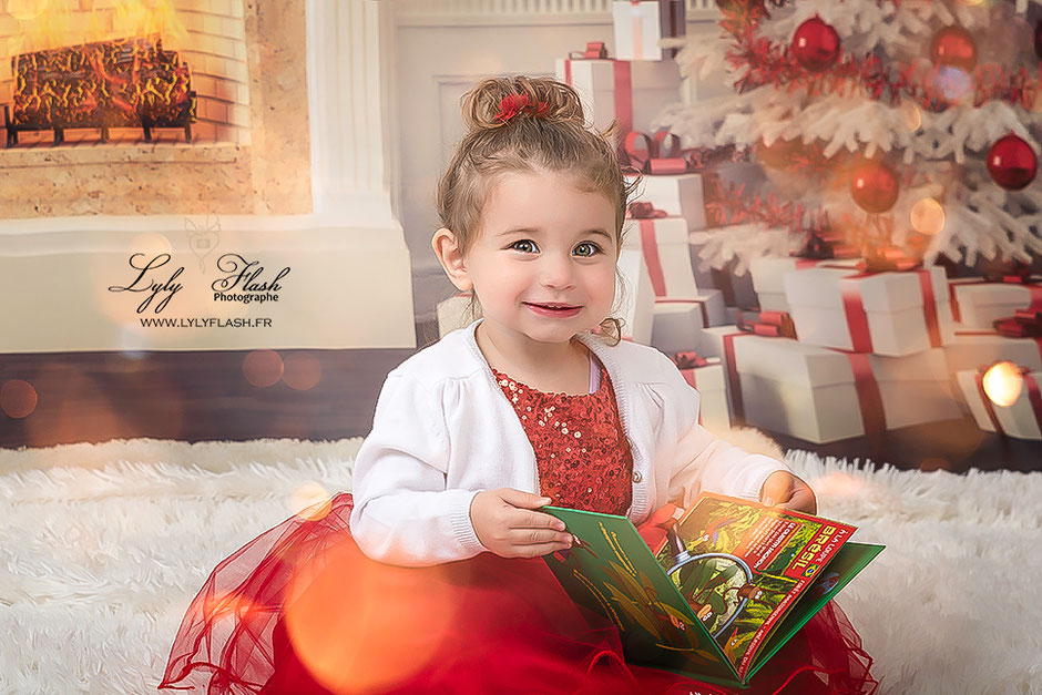 photo enfant noël
