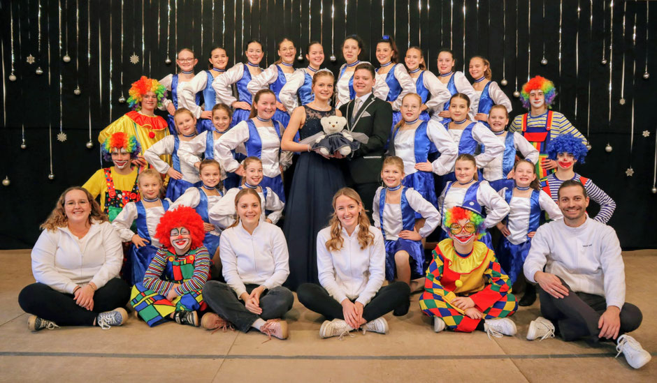 Gruppenbild 2026, Kindergarde Oberlandler Garde im Fasching