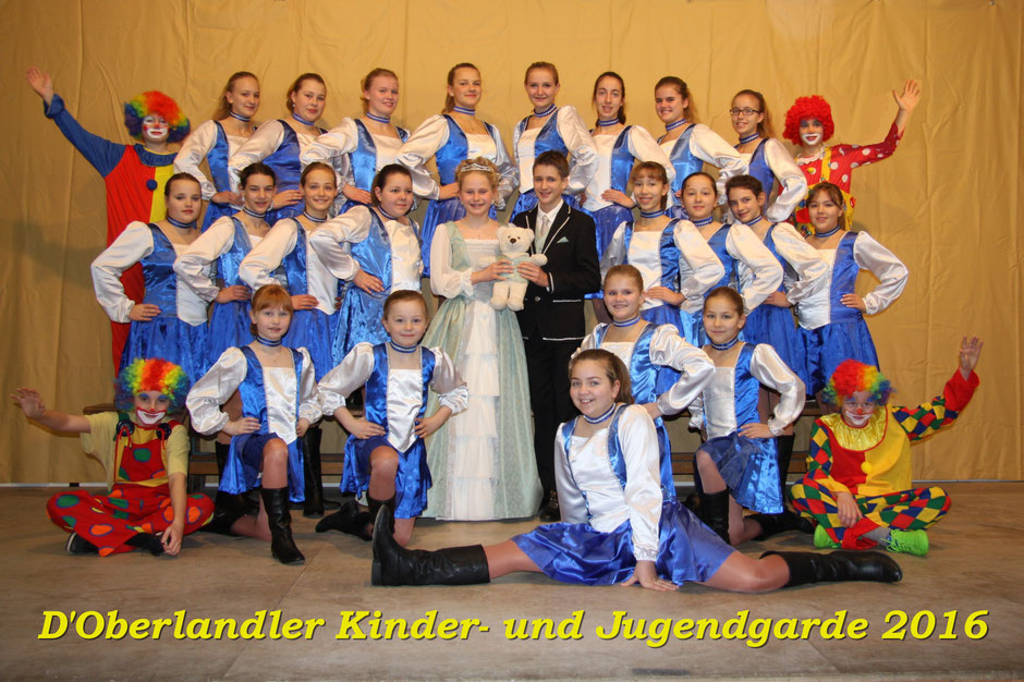 Prinzenpaar 2016 - Lydia I. und Leonhard II.